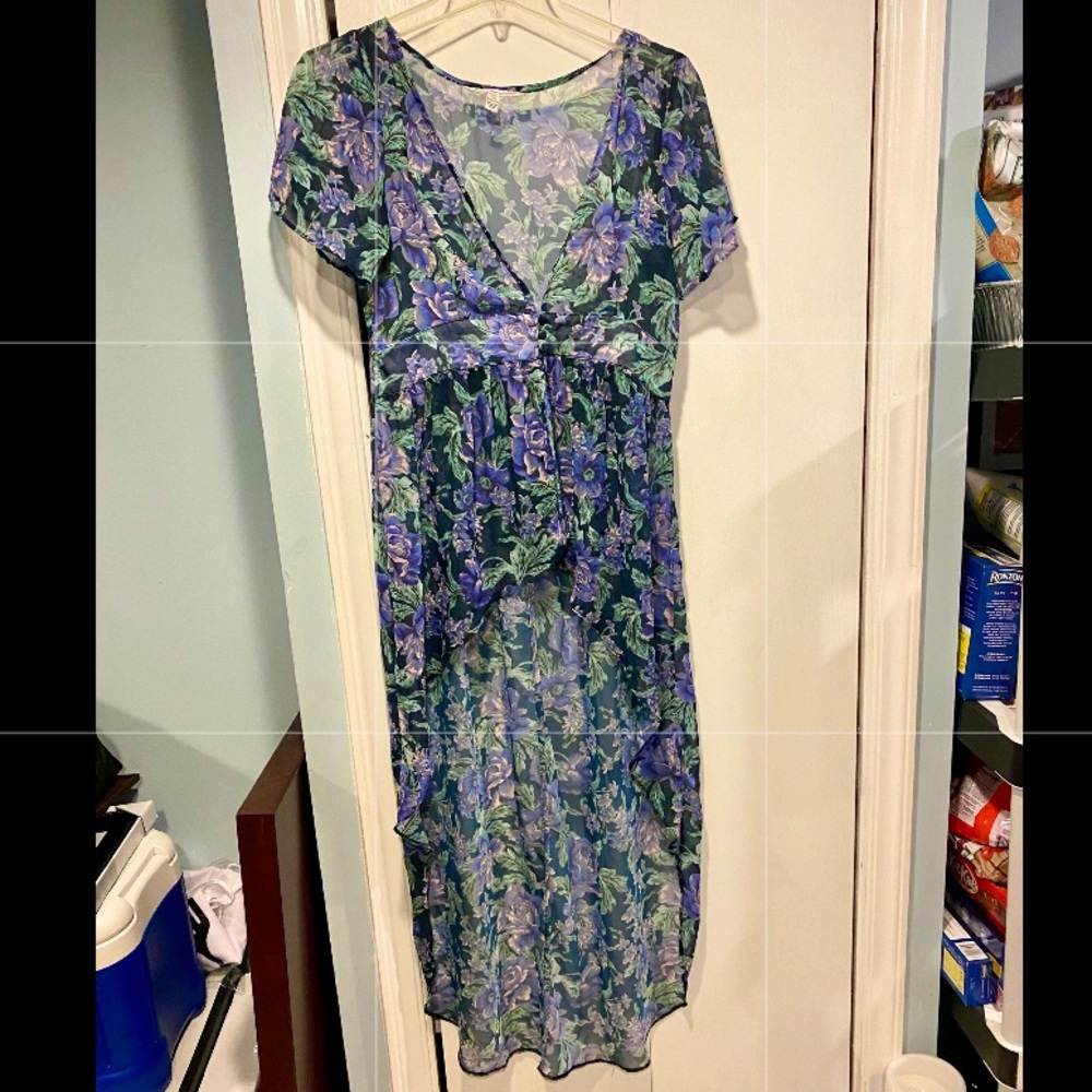 High-low tunic top